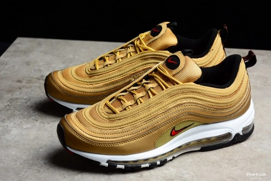 AIR METALLIC QS 884421-700 OG NIKE GOLD MAX 97 0824